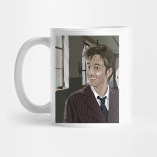 10th Doctor fanart Mug